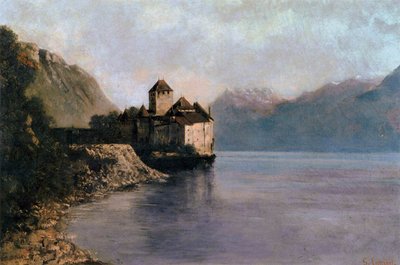 The Château de Chillon by Gustave Courbet